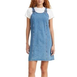 Levi's Light Blue Denim Pinafore